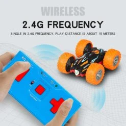 3D RC Stunt Car High Speed Tumbling Crawler Vehicle 360 Degree Flips Double Sided Rotating Tumbling RC Car Radio Control Toy Car -Sun Baby Sales Store product image 1674552066