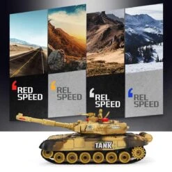 Kids RC Battle Tank Remote Control Army Tank Super Battle Launch Remote Tanks -Sun Baby Sales Store product image 1717086894
