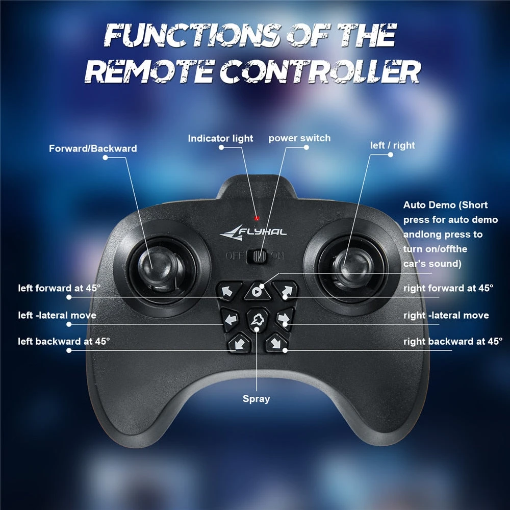 1:24 High Speed 4WD RC Car Remote Control Stunt Vehicles Drift Racing Toys 12 1:24 High Speed 4WD RC Car Remote Control Stunt Vehicles Drift Racing Toys - Image 12