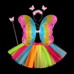 Kids Costume Cosplay Fairy Angel Wings Girl Butterfly Wings Performance Dress 14 Kids Costume Cosplay Fairy Angel Wings Girl Butterfly Wings Performance Dress -Sun Baby Sales Store product image 885587429