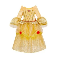 Classic Princess Belle Dress Cosplay Costume Halloween Party Dress Up 12 Classic Princess Belle Dress Cosplay Costume Halloween Party Dress Up -Sun Baby Sales Store product image 926569264
