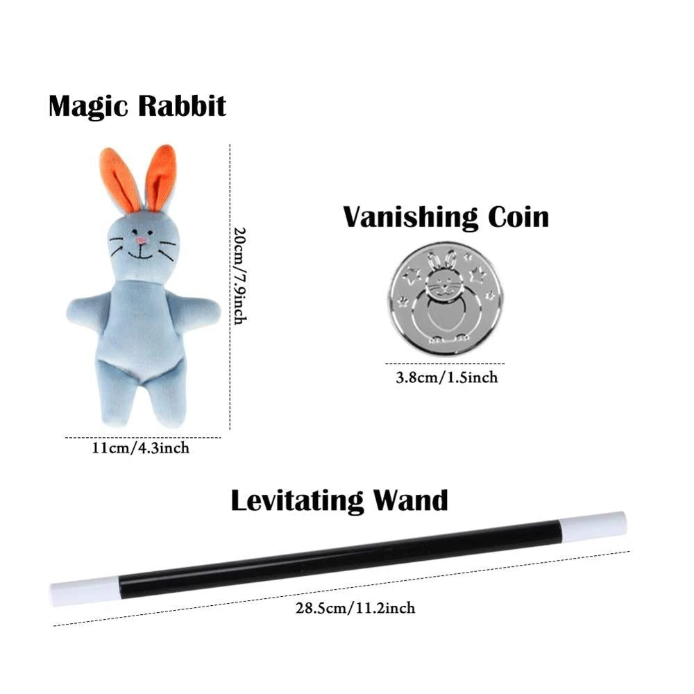 Kids Magician Costume Role Play Set For Toddlers Boys Girls 9 Pieces 4 Kids Magician Costume Role Play Set For Toddlers Boys Girls 9 Pieces - Image 4