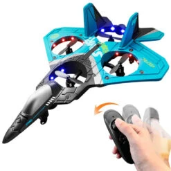 Kids RC Airplane Drone 2.4G Remote Control Aircraft With Gravity Sensing Stunt Spin Jet 20 Kids RC Airplane Drone 2.4G Remote Control Aircraft With Gravity Sensing Stunt Spin Jet -Sun Baby Sales Store rc airplane 2