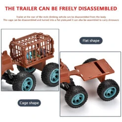 6WD RC Dinosaur Car Remote Control Carrier Truck Dinosaur Toy With Small Dinos For Children Kids Gift 22 6WD RC Dinosaur Car Remote Control Carrier Truck Dinosaur Toy With Small Dinos For Children Kids Gift -Sun Baby Sales Store rc dinosaur transport car 4