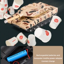 RC Tank Deformable Remote Control Car Robot Battle Tank Toy Full Function Stunt Car -Sun Baby Sales Store rc tank remote control car 4