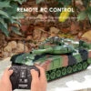 12.3" Remote Control Tank RC Vehicle Full-Function Stunt Tank Toy For Kids Gift