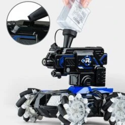 RC Water Bomb Car 360 Rotate Remote Control Stunt Tank Car With Light And Music 11 RC Water Bomb Car 360 Rotate Remote Control Stunt Tank Car With Light And Music -Sun Baby Sales Store rc water bomb car 9