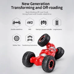RC Cars For Kids - 1:16 RC Twist Car 4WD Rechargable Remote Control Climber RC Car -Sun Baby Sales Store rc climbing transforming remote control twist monster truck 2
