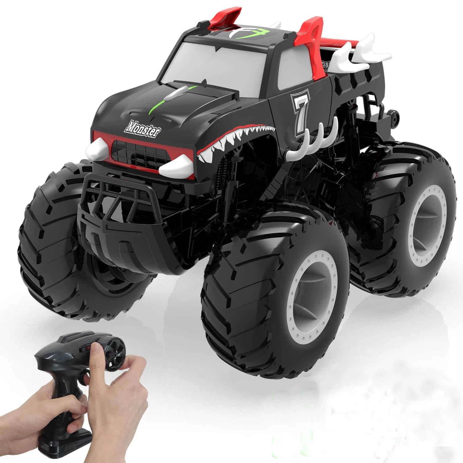 Amphibious RC Car 1/16 Remote Control Off-Road Waterproof Vehicle RC Monster Truck 5 Amphibious RC Car 1/16 Remote Control Off-Road Waterproof Vehicle RC Monster Truck - Image 5