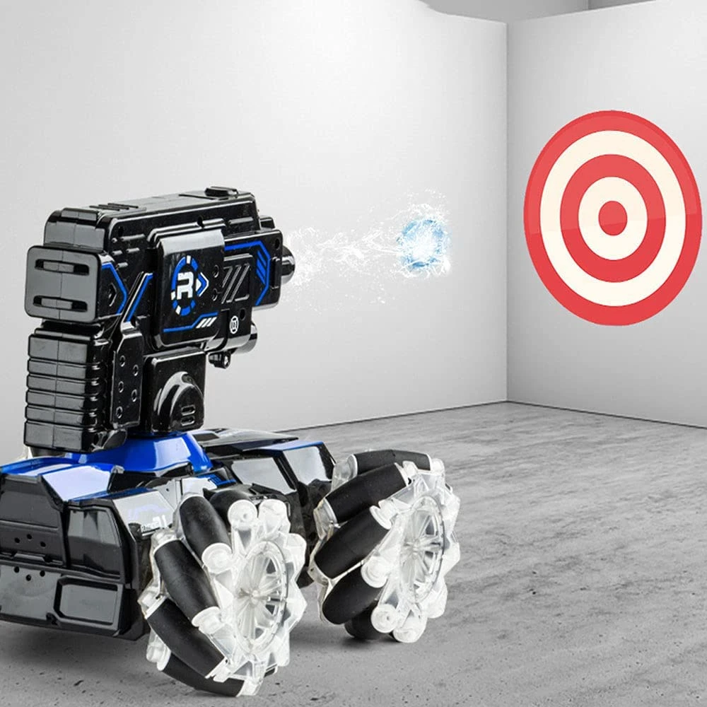 RC Water Bomb Car 360 Rotate Remote Control Stunt Tank Car With Light And Music 6 RC Water Bomb Car 360 Rotate Remote Control Stunt Tank Car With Light And Music - Image 6