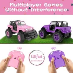 Kids Remote Control Car All Terrain Off Road RC Trucks With Storage Case For Boys And Girls 13 Kids Remote Control Car All Terrain Off Road RC Trucks With Storage Case For Boys And Girls -Sun Baby Sales Store remote control car 3