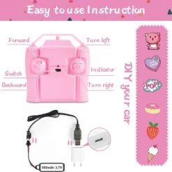 Kids Remote Control Car All Terrain Off Road RC Trucks With Storage Case For Boys And Girls 17 Kids Remote Control Car All Terrain Off Road RC Trucks With Storage Case For Boys And Girls -Sun Baby Sales Store remote control car 7