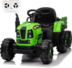 Childrens Ride On Tractor With Trailer 2 In 1 Remote Control 12V Power Wheels Tractor Kids Ride On Toys 19 Childrens Ride On Tractor With Trailer 2 In 1 Remote Control 12V Power Wheels Tractor Kids Ride On Toys -Sun Baby Sales Store remote control childrens Ride on Tractor 5