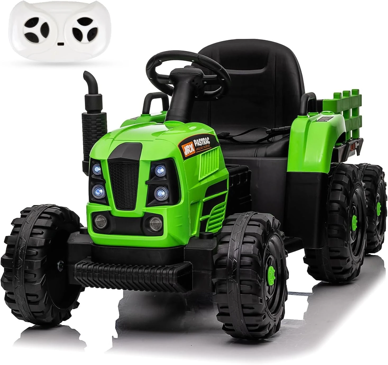 Childrens Ride On Tractor With Trailer 2 In 1 Remote Control 12V Power Wheels Tractor Kids Ride On Toys 10 Childrens Ride On Tractor With Trailer 2 In 1 Remote Control 12V Power Wheels Tractor Kids Ride On Toys - Image 10