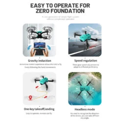 RC Drone With Dual Camera Foldable FPV Quadcopter For Beginners 360 Degrees Rotation Stunt Flying Toy 17 RC Drone With Dual Camera Foldable FPV Quadcopter For Beginners 360 Degrees Rotation Stunt Flying Toy -Sun Baby Sales Store remote control drone with dual camera 1