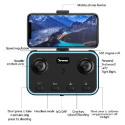 RC Drone With Dual Camera Foldable FPV Quadcopter For Beginners 360 Degrees Rotation Stunt Flying Toy 21 RC Drone With Dual Camera Foldable FPV Quadcopter For Beginners 360 Degrees Rotation Stunt Flying Toy -Sun Baby Sales Store remote control drone with dual camera 3