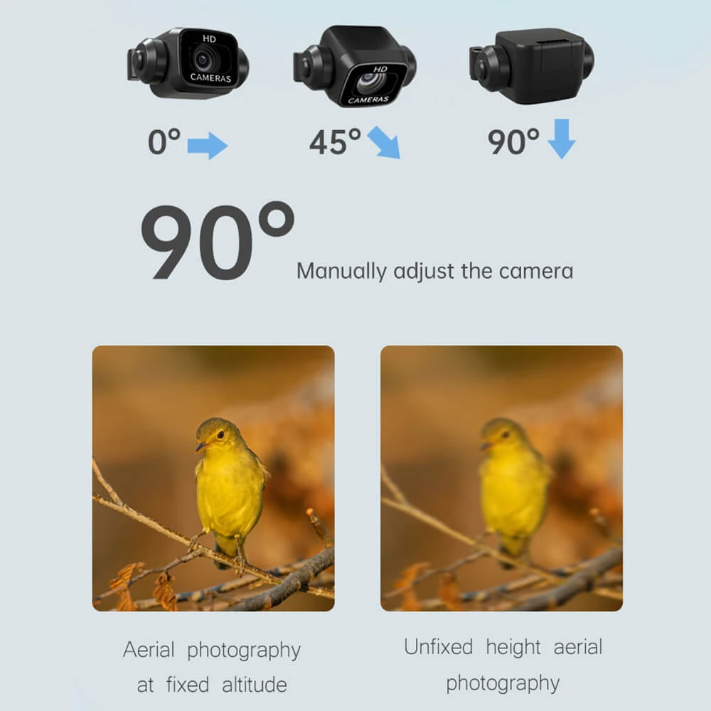 RC Drone With Dual Camera Foldable FPV Quadcopter For Beginners 360 Degrees Rotation Stunt Flying Toy 2 RC Drone With Dual Camera Foldable FPV Quadcopter For Beginners 360 Degrees Rotation Stunt Flying Toy - Image 2