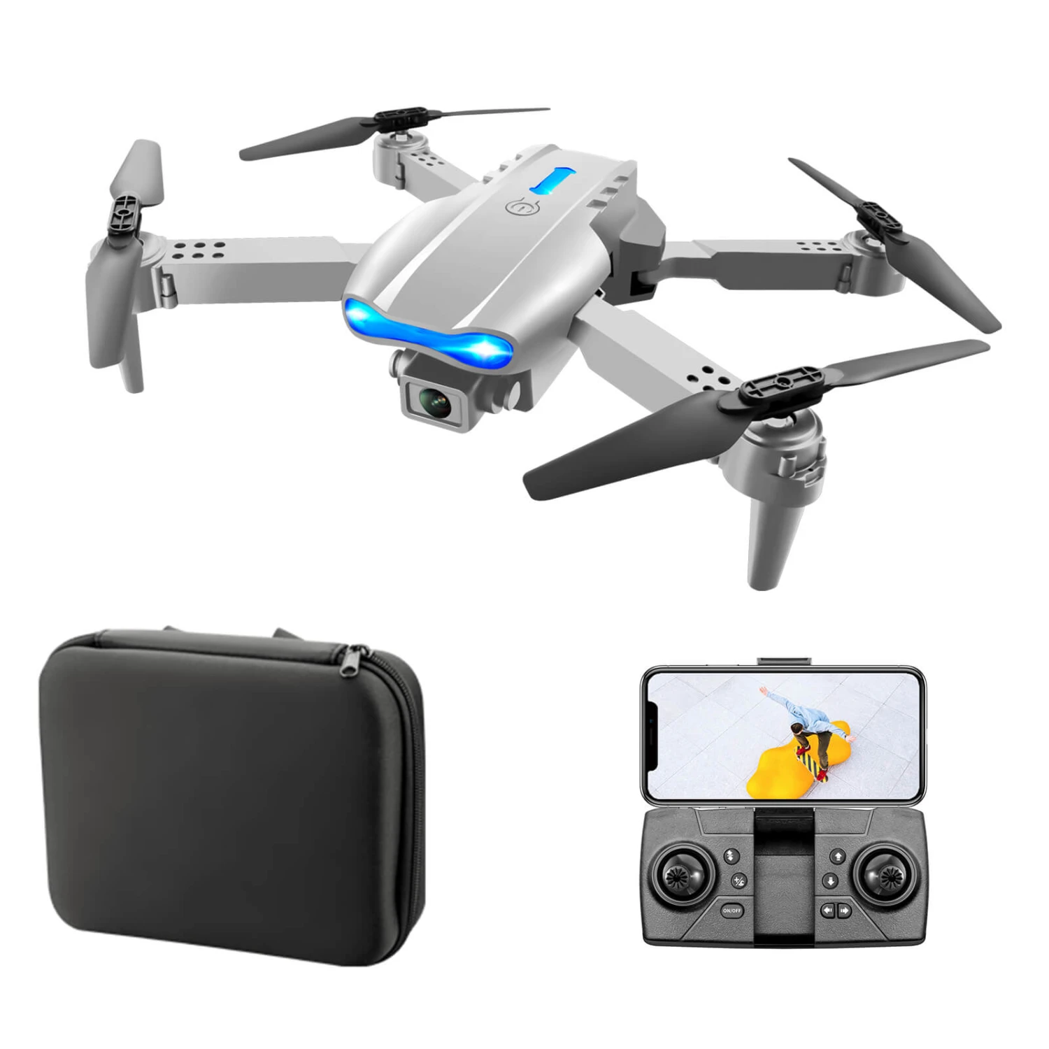 RC Drone With Camera 4K Dual Camera Mobile Control Quadcopter With Obstacle Avoidance 3 RC Drone With Camera 4K Dual Camera Mobile Control Quadcopter With Obstacle Avoidance - Image 3