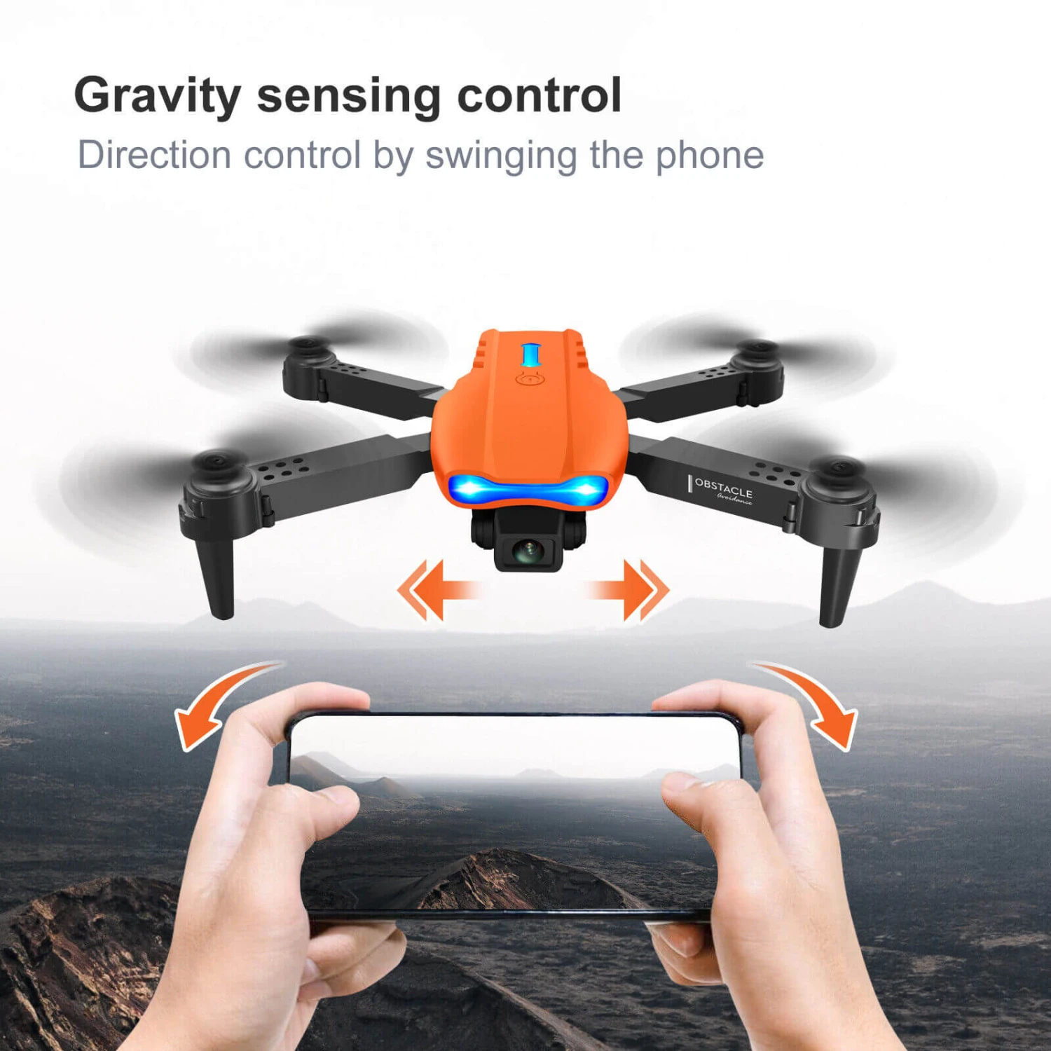 RC Drone With Camera 4K Dual Camera Mobile Control Quadcopter With Obstacle Avoidance 11 RC Drone With Camera 4K Dual Camera Mobile Control Quadcopter With Obstacle Avoidance - Image 11