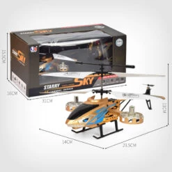 Alloy RC Helicopter 2.4G Aircraft Remote Control Plane With Side Fly For Kids Birthday Gift -Sun Baby Sales Store remote control helicopter 7