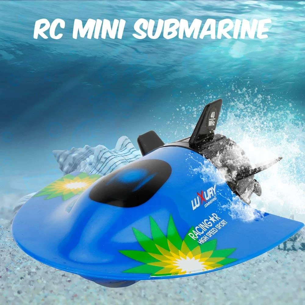 Mini RC Submarine Boat Remote Control Waterproof Diving Toy For Kids 1 Mini RC Submarine Boat Remote Control Waterproof Diving Toy For Kids