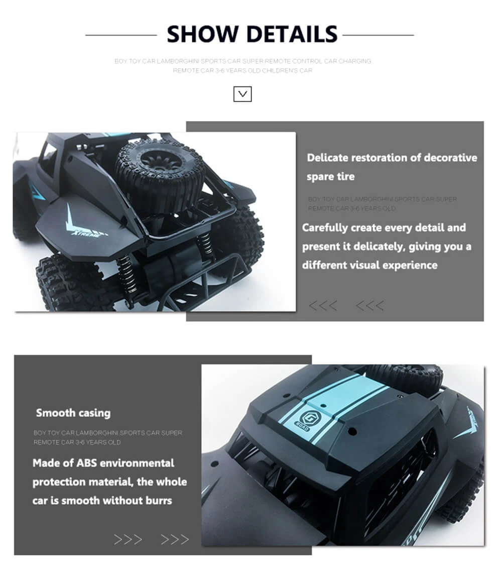 1:12 Remote Control Car High Speed RC Off Road Racing Vehicle All Terrain Electric Toy For Boys Girls Gift 9 1:12 Remote Control Car High Speed RC Off Road Racing Vehicle All Terrain Electric Toy For Boys Girls Gift - Image 9