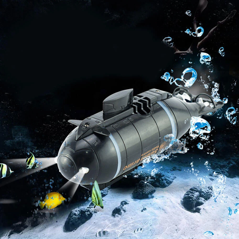 Kids Mini RC Submarine 6CH Smart Electric Boat Remote Control Waterproof Diving Toy 4 Kids Mini RC Submarine 6CH Smart Electric Boat Remote Control Waterproof Diving Toy - Image 4