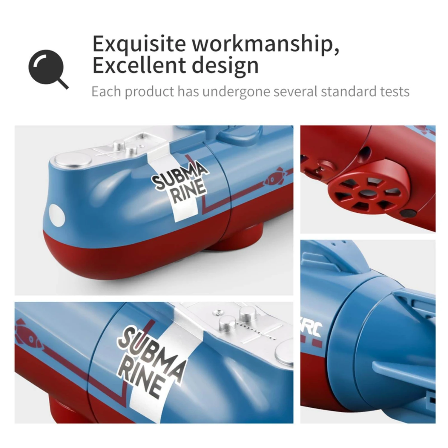 Mini Remote Control Submarine Waterproof Diving Toy 6 Channels Boat For Boys And Girls 8 Mini Remote Control Submarine Waterproof Diving Toy 6 Channels Boat For Boys And Girls - Image 8