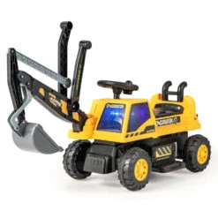 Kids 12V Ride On Digger Toy Realistic Ride On Excavator Truck Best Pretend Play Toy 14 Kids 12V Ride On Digger Toy Realistic Ride On Excavator Truck Best Pretend Play Toy -Sun Baby Sales Store ride on excavator toy 1