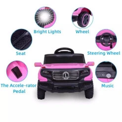Kids Ride On Car 6V Battery Powered Electric Remote Control Car For Christmas Birthday Gift -Sun Baby Sales Store s l1600 b65844f0 b707 4eb0 bdf2 e94539434947