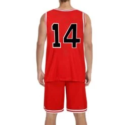 Shohoku Jersey Basketball Vest Shorts Suit Hanamichi Sakuragi Kaede Rukawa Sleeveless Sportswear For Kids Adults 25 Shohoku Jersey Basketball Vest Shorts Suit Hanamichi Sakuragi Kaede Rukawa Sleeveless Sportswear For Kids Adults -Sun Baby Sales Store slam dunk basketball jersey 9