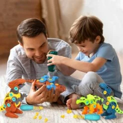 Toddler DIY Dinosaur Toys With Electric/Hand Drills Take Apart Dino Set STEM Learning Gifts 17 Toddler DIY Dinosaur Toys With Electric/Hand Drills Take Apart Dino Set STEM Learning Gifts -Sun Baby Sales Store take apart dinosaur toy 1