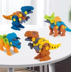 Toddler DIY Dinosaur Toys With Electric/Hand Drills Take Apart Dino Set STEM Learning Gifts 13 Toddler DIY Dinosaur Toys With Electric/Hand Drills Take Apart Dino Set STEM Learning Gifts -Sun Baby Sales Store take apart dinosaur toy 7