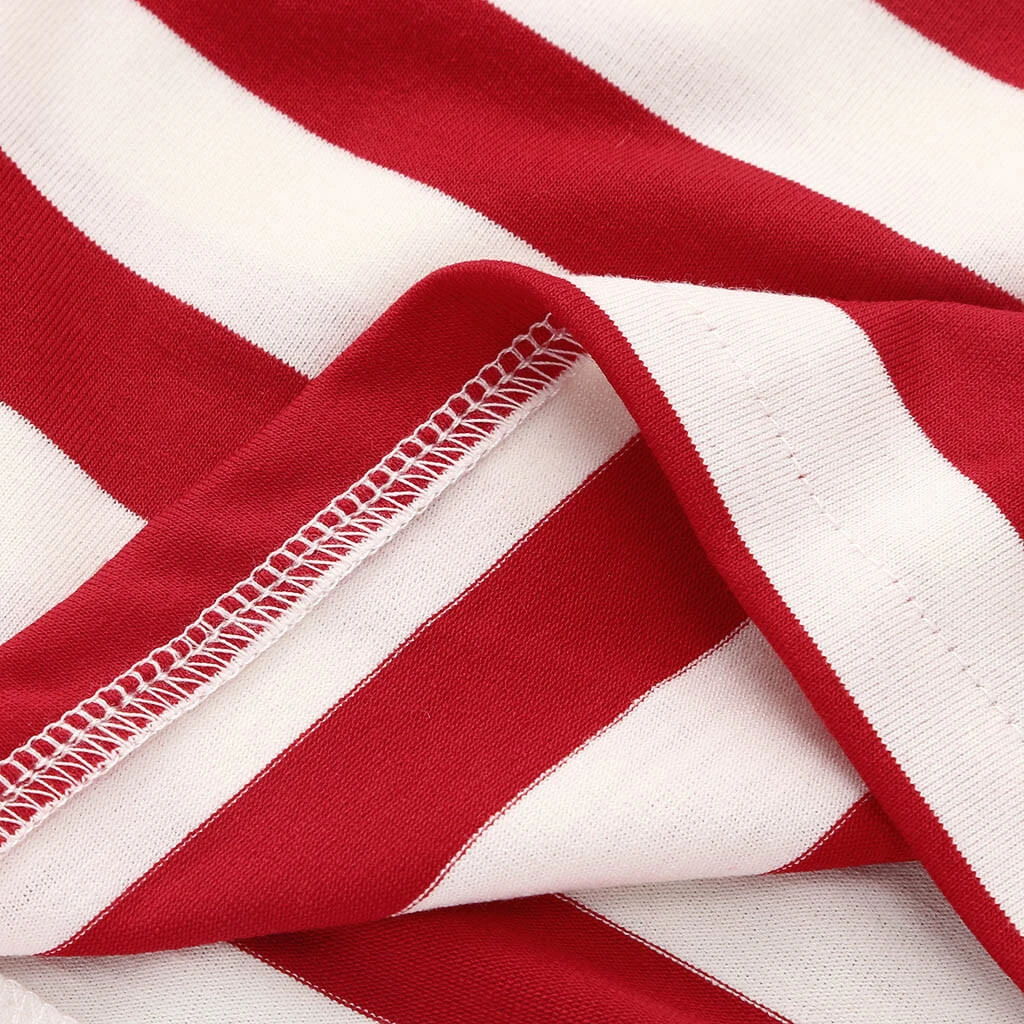 Toddler 4th Of July Dress Off-shoulder Ruffled American Flag Printed Outfit 4 Toddler 4th Of July Dress Off-shoulder Ruffled American Flag Printed Outfit - Image 4