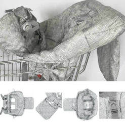 Baby Shopping Cart Seat Cushion Toddler Chair Cushion Travel Portable Mat 9 Baby Shopping Cart Seat Cushion Toddler Chair Cushion Travel Portable Mat -Sun Baby Sales Store toddlershoopingcartcushion 1