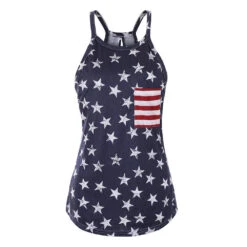 Women Fourth Of July Outfit Backless July 4th Shirt American Flag Clothes For Independence Day -Sun Baby Sales Store women US independent day T shirt 2