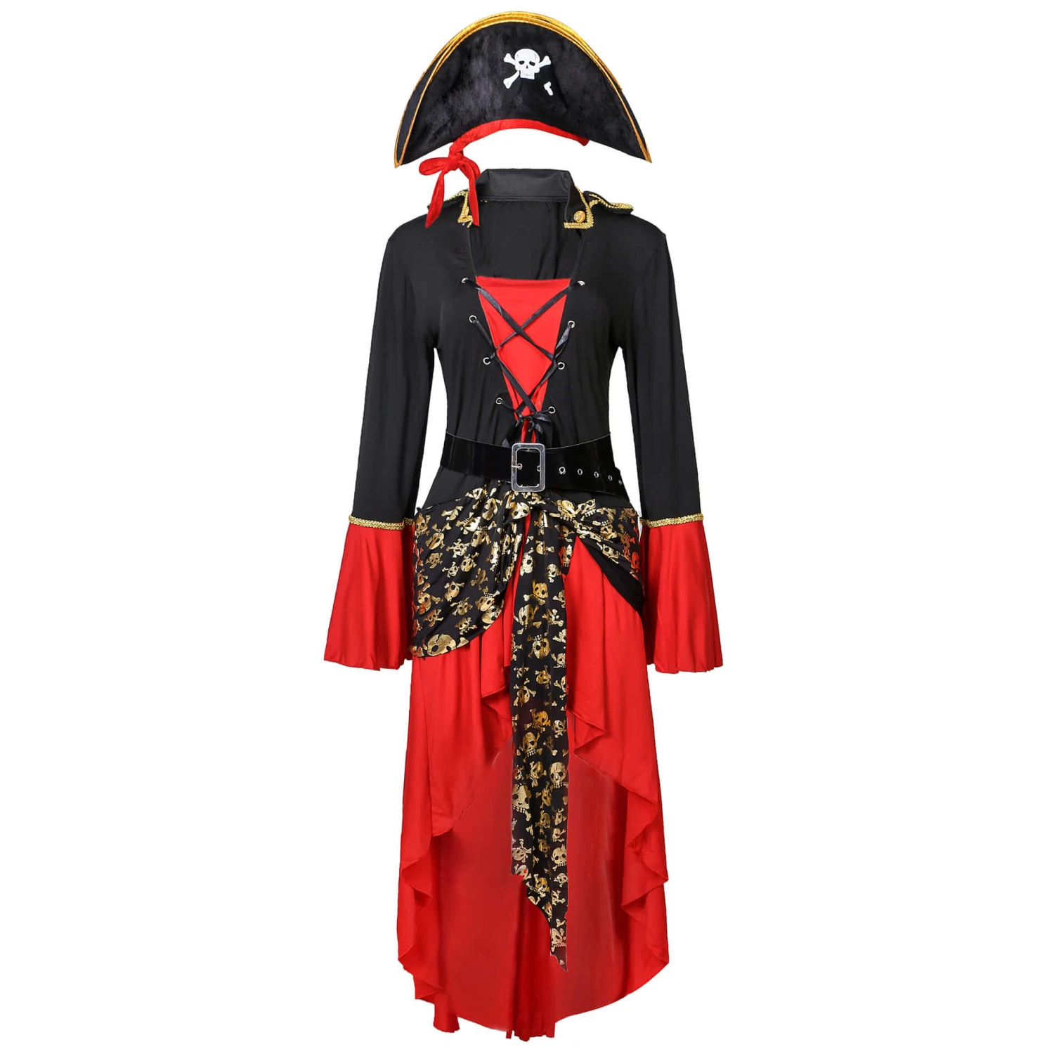 Women Sexy Pirate Costume Party Seas Pirate Outfit Masquerade Female Halloween Pirate Costume 7 Women Sexy Pirate Costume Party Seas Pirate Outfit Masquerade Female Halloween Pirate Costume - Image 7
