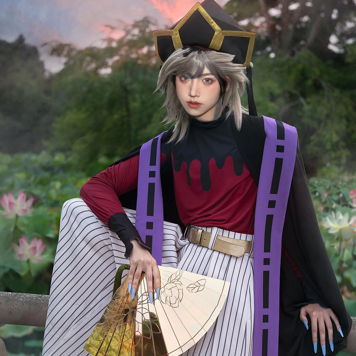 Douma Cosplay Costume Adult Halloween Carnival Party Stage Performance Outfit 1 Douma Cosplay Costume Adult Halloween Carnival Party Stage Performance Outfit